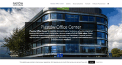Desktop Screenshot of piastowofficecenter.pl